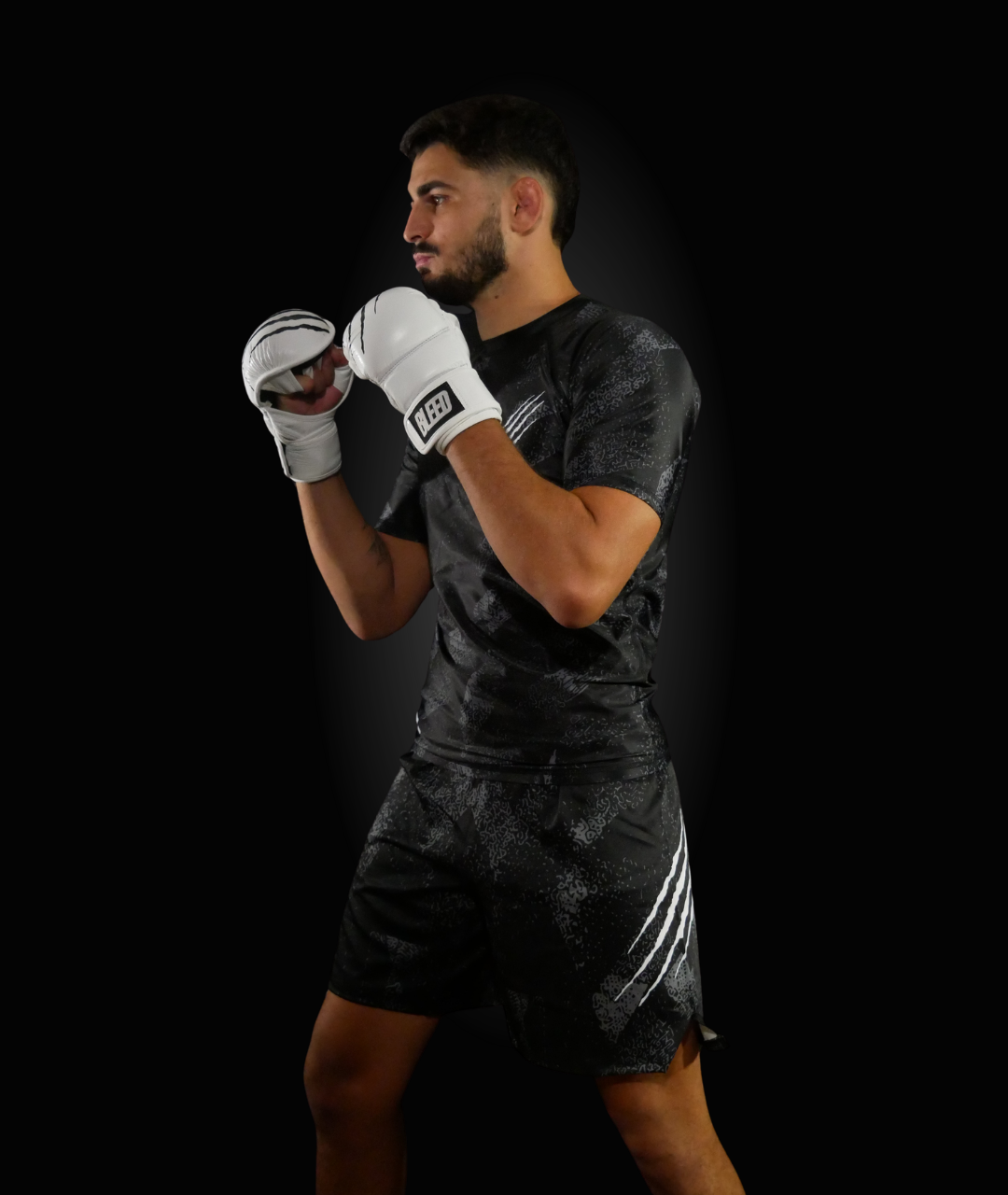 Ensemble SHADOW - Rashguard & Short de combat