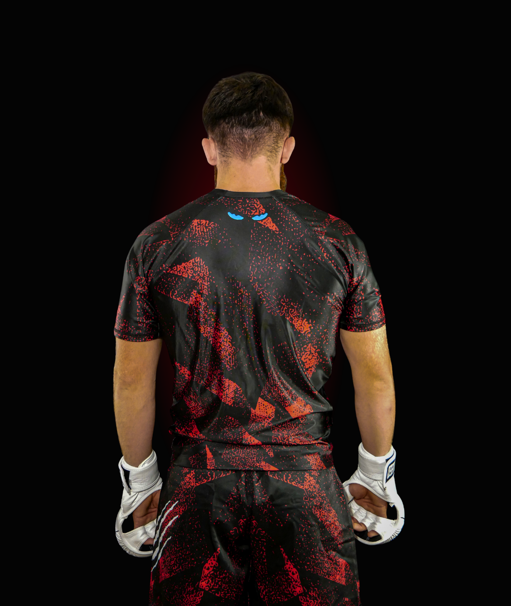 Ensemble RAGE - Rashguard & Short de combat